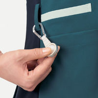 住商モンブラン スクラブ 兼用 半袖 ネイビー/ブルー M RS001-8322 1枚（直送品）