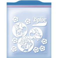 （数量限定）ジップロック フリーザーバッグ M 保存袋 ディズニー 1箱（40枚入）旭化成ホームプロダクツ