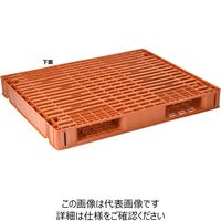 日本プラパレット パレット FS-1210S ブラウン 1P（直送品）