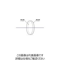 シグマ光機 フロートガラスウィンドウ φ25.4mm 厚さ1±0.3mm OPFL-25.4C01-P 1個 61-6949-17（直送品）