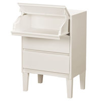 モストロ オープンチェスト3段 ホワイト1個