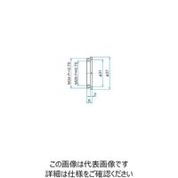 シグマ光機 ファイバーレーザ用集光レンズ 焦点距離30.3mm HFTLSQ-20-30PF1 1個 61-6947-52（直送品）