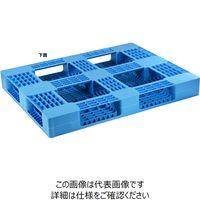 日本プラパレット パレット AZFD-1310FE ブル- 1P（直送品）