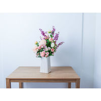 横浜ディスプレイミュージアム フラワーアレンジメント 造花  フェミニンアレンジ-07 FBCD-3029 1個（直送品）