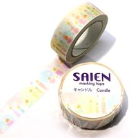 UR-0098 オリジナル キャンドル 15mm×10m　1個 カミイソ産商（直送品）