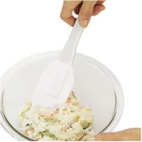 パール金属 へら スパチュラ 料理用クリーナー ホワイト 219668 1個（直送品）