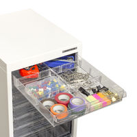 ナカバヤシ アバンテシリーズ フロアケース A4サイズ用仕切板 浅型用（縦型1枚、横型2枚入り）AW-12S 1セット