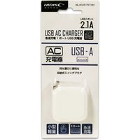 磁気研究所 AC 充電器 1ポート 2.1A ML-ACUS1P21WH 1個