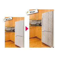 明和グラビア 室内用ドア装飾シート DOD-01 W 1本（直送品）