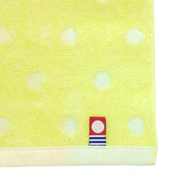 林 バスタオル　日本製(今治)　ガーゼパステルムーン　2枚セット　イエロー(黄) BK209603 1セット(2枚入)（直送品）