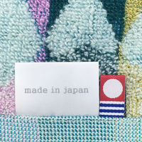 林 ハンドタオル 日本製(今治) ことほぎ 鶴 10枚セット グリーン(緑) WJ211304 1セット(10枚入)（直送品）