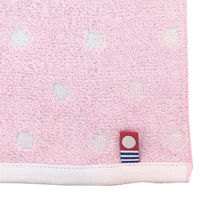 林 ハンドタオル　日本製(今治)　ガーゼパステルムーン　10枚セット　ピンク WK209602 1セット(10枚入)（直送品）