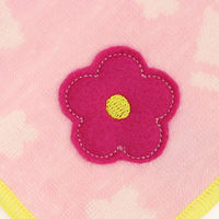 林 ループタオル　花　15枚セット　ピンク WK809303 1セット(15枚入)（直送品）