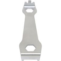 ジーアールケー チェーンリングナット&クランクカバーレンチ シルバー PS-T006 1個（直送品）