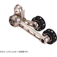 RIDEA Chain Tensioner Pulley(Brompton) ブラック BCT2P 1セット（直送品）