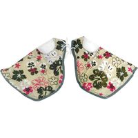 サギサカ ハンドルカバー 冬用暖か ボア付 ドットブルー 96240 1ペア（直送品）