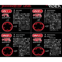 RIDEA Powering F W3T 4arms 50T/34T(BCD:110mm) 50/34W3-FR4SH 1個（直送品）