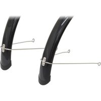 SUNNYWHEEL PCフルフェンダー U型ステー付き シルバー(20インチ用) SW-816-20-U 1セット（直送品）