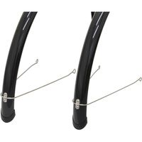 SUNNYWHEEL PCフルフェンダー U型ステー付き ブラック(27インチ用) SW-814-27-U 1セット（直送品）