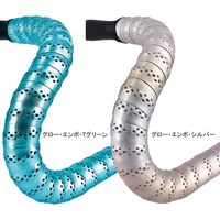 btp ソフトレザーデザインバーテープ グロー・エンボ・シルバー SYNT 1セット（直送品）