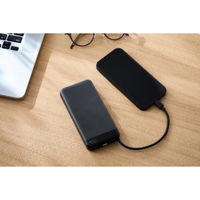 アイリスオーヤマ モバイルバッテリー 充電器 20000mAh CE-A20020-B ブラック 1台（直送品）