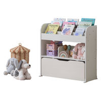 アイリスオーヤマ 収納カート トイハウスラック 幅827×奥行363×高さ798mm ホワイト 1台（直送品）