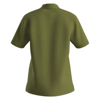 サーヴォ ポロシャツ（男女兼用・半袖） オリーブ S MCSU-2401-H3 1着（直送品）