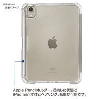 ナカバヤシ iPad mini (第6世代/A17 Pro)衝撃吸収ケース グレー TBC-IPM2102GY 1個