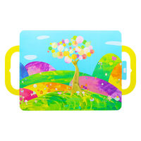 サンスター文具 あそびシールバッグ いないいないばあっ! 2490114B 1セット(1枚×6)（直送品）