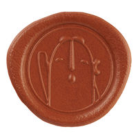 ライオン事務器 ライオン はにさっく 封ろう風シール HA-232 25982 1セット(1枚×10)（直送品）