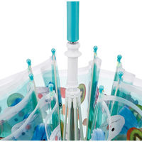 スケーター UBV45 子供用 ビニール傘 45cm 【パペットスンスン】 728068-UBV45 1本（直送品）