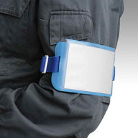 ソニック 腕章名札 緑 NF-719-G 1セット(5個)（直送品）