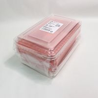 江戸川物産 デリカフードケース Mサイズ 10組入 ピンク MS-003 1セット(1パック×2)（直送品）