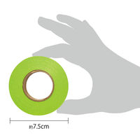 トーヨー 紙テープ 10個入 黄緑 113032 1パック（直送品）