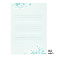 デザインフィル レターセット 箔押封筒 マーガレット柄 86515006 1セット(1個×3)（直送品）