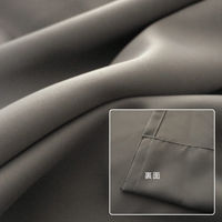 【軒先渡し】マッチングジャパン カーテン市場 防炎、遮光1級カーテン 2500×1060mm ダークグレー 1枚（直送品）