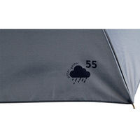 アテイン 55cmミニ 無地 PVC袋付き ネイビー 5282NV 1セット(1本×3)（直送品）