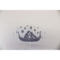 アテイン 晴雨兼用55cm手開 ラプンツェル グレー 6735GY 1セット(1本×3)（直送品）