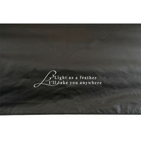 アテイン 晴雨兼用50cmミニ 超軽量 無地 チャコール 6744CC 1セット(1本×3)（直送品）