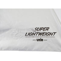 アテイン 晴雨兼用55cmミニ 超軽量 UNiB オフ白 6745OF 1セット(1本×3)（直送品）