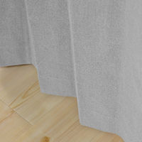 サンローズ 4枚組 カーテン レースカーテンセット トラビス 1000×1100mm ライトグレー 1セット(4枚入)（直送品）