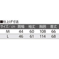 ケアファッション ハーフジップポロ衿トレーナー サックス L W0182184022 1着（直送品）