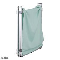 アズワン 折りたたみパーテーション 2700×430×1800mm グリーン FP-3G 1個 8-928-02（直送品）