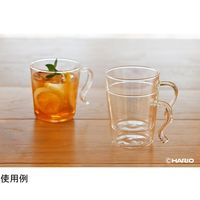 HARIO 耐熱スタッキングマグ 2個セット 1ケース(24箱) SRMS-2024 1ケース(24個) 68-5182-27（直送品）