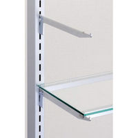 セラタ ツメ付ブラケット2爪 黒 90mm NX12-90-BK 1セット(2本)（直送品）