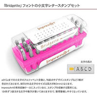 MIYUKI ImpressArt インプレスアート レタースタンプ Bridgette 小文字 MIY-U0002-3-3 1個（直送品）