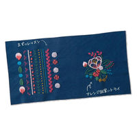 オリムパス製絲(Thread) 刺しゅうキット 『はじめてのフランス刺しゅう レッスンクロス Level3』 GP-K3 OLY-GP-K3（直送品）