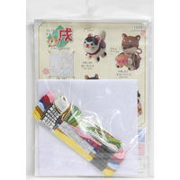 オリムパス製絲 (Olympus Thred) ししゅうキット 戌とたこあげ 7500 OLY-K7500 1組（直送品）