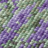 (Thred) 刺しゅうキット 『クロスステッチキット 7月 ラベンダー畑』 縦20×横15cm 7547 OLY-K7547 1組（直送品）