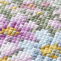 刺しゅうキット 12ヶ月の小さな花風景 NO.7554 10月 コスモスの咲く風景 ~マリー・カトレーヌコレクション~ OLY-K7554（直送品）